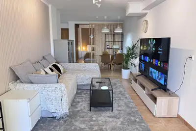 Image de Modern Sesimbra Oasis: 10min Walk to Beach, Garden Bbq & Free Parking Apartment