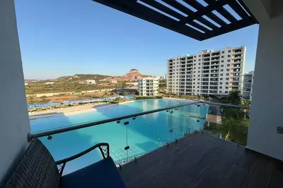 Image de Apartment with balcony overlooking the lagoon