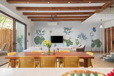 Image de La Rana Curiosa: 4 Bed/4. 5 Bath Lux Villa @BlueDeerTulum