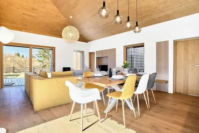Image de Magnifique maison de vacances privée pour 6 personnes avec Wifi, Tv, terrasse et vue panoramique