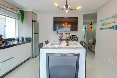 Apto próximo do mar e do Beto Carrero World