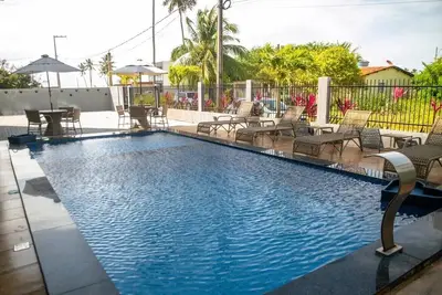 Image de Apto com Piscina e Churrasqueira Perto da Praia