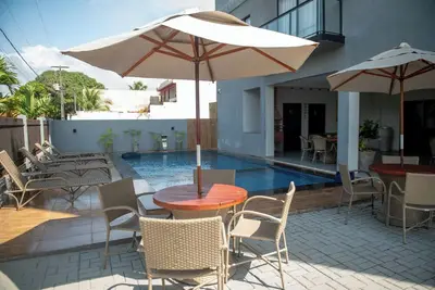 Image de Apt Vista Mar 100m da Praia Piscina 2 Suítes