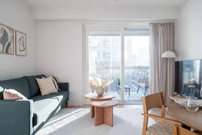 Image de Sauna, balcony, wifi, trainstation, Mall of Tripla