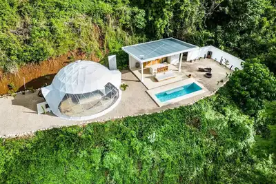 Image de Magnificent Ocean view Glamping by BOTKa in Puerto Carrillo