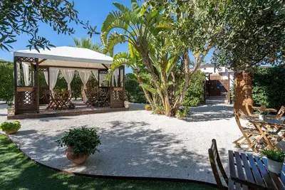 Image de Chambre 'B&B Estremo Sud Marzamemi' avec terrasse partagée, Wi-Fi et climatisation