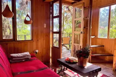 Image de Peaceful 1-bedroom cabin in charming Subachoque perfect for getaway