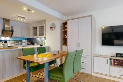 Image de Baltic Sea view - Exclusive vacation apartment in Prora with large balcony and sauna