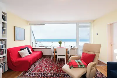 Image de 2-room vacation apartment with sea view incl. balcony and beach chair in Scharbeutz