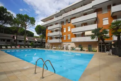 Image de Appartement de vacances avec climatisation et balcon