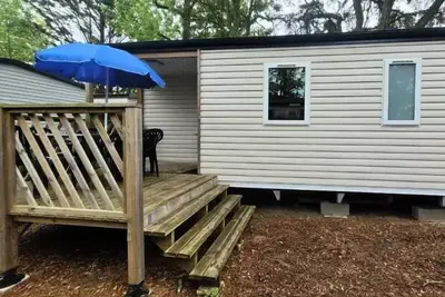 Image de Mobil Home Aqua 3 pièces 4/6 Personnes Terrasse Semi-Couverte