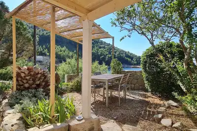 Image de Appartement d'une chambre prés de la plage Baie Stiniva (Brusje), Hvar (A-25122-a)