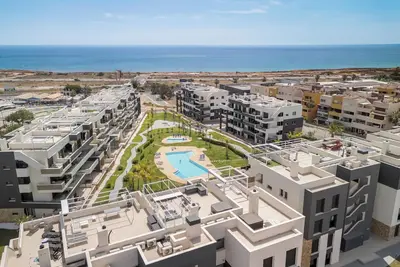 Image de Sea View Playa Flamenca | 2br 2ba | Pool, Terrace & Gym | Long Term |Holidays |Holidays |