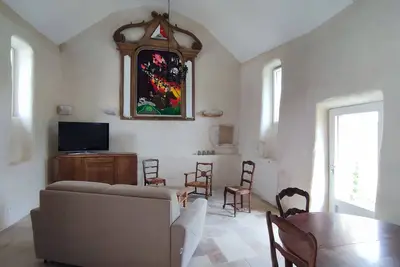 Image de Ancienne Chapelle à 3km de la baie du Mont Saint Michel, jardin d'exception