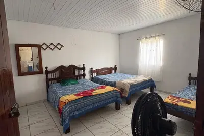 Image de House with a first floor and swimming pool in São José da Coroa Grande, 300 meters from the beach.