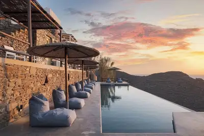 Image de Off the Beaten Path! Poolside Cycladic Maisonette! Retraite isolée parfaite