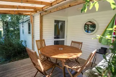 Image de Mobil-home 4 pers avec terrasse à Espelette