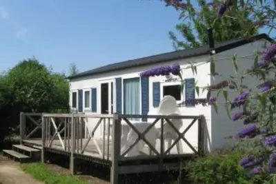 Image de Mobil home avec terrasse pour 5 personnes à Baudreix