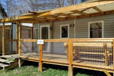 Image de Mobil home 6 pers avec terrasse à Challes-les-Eaux