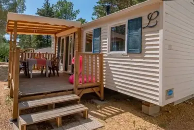 Image de Mobil-Home avec Terrasse pour 4 pers.