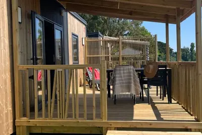 Image de Mobil home confortable avec terrasse - 4 personnes
