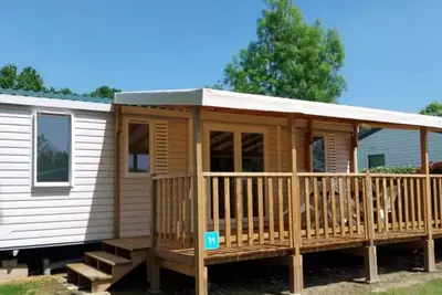 Image de Mobil home spacieux 6 pers avec terrasse