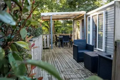 Image de Mobil home à Espelette pour 5 pers. avec terrasse