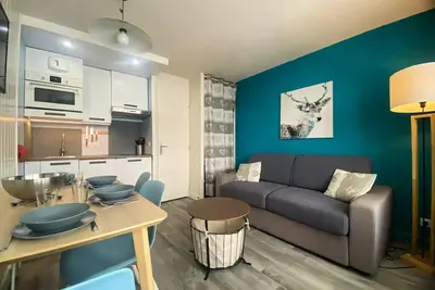 Image de Studio 4 personnes à Tignes proche des pistes et des commerces dans le quartier du Lavachet