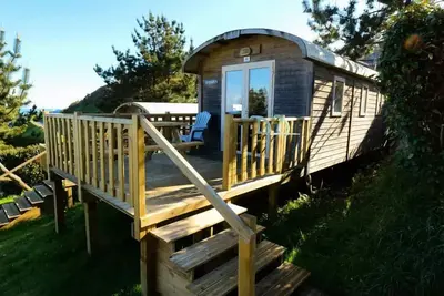 Image de Roulotte - 20 m² - 2 chambres vue mer 4 personnes