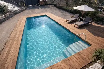 Image de Villa piscine jacuzzi vue imprenable sur le lac d'Annecy