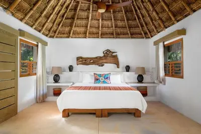 Image de Palapa King | Mahekal Beach Resort | Quiet Private Bungalow w/ Hammock