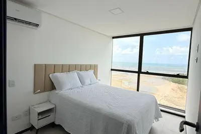 Image de Flat with ocean view, stylish, modern, comfortable, just steps from the beach. In Candeias