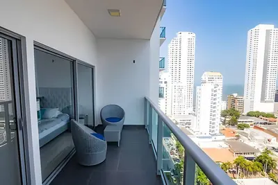 Image de Beautiful 1 bedroom apt with ocean view-16th floor