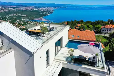 Image de Marvelous panoramic sea view 4-bedroom Villa on the Opatija Riviera