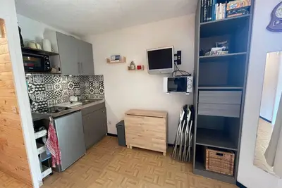 Image de Studio cosy avec balcon à Pra-Loup