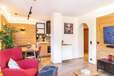 Image de Ammerstube – Appartement design alpin au centre d’Oberammergau