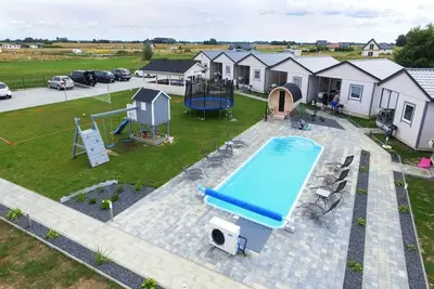 Maisons de vacances avec piscine, jacuzzi et sauna