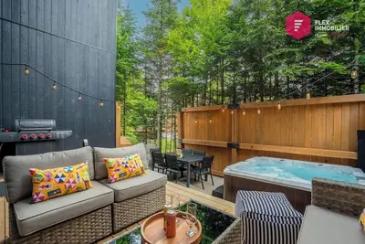 Image de La Marie-Clémentine de Portneuf | Spa privé Sauna