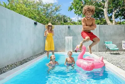 Image de Amazing two bedroom bungalow near Zicatela Beach - Starlink - Pool - Terrace