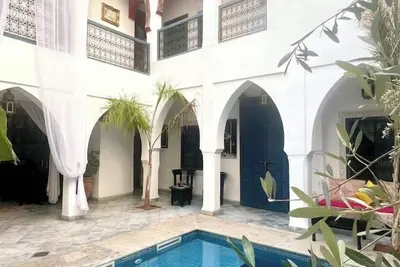 Image de Riad privé à Marrakech, 2 pools, rooftop & Pdj & wifi gratuit