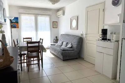 Image de Appartement T2 avec Climatisation et Terrasse à Balaruc-les-Bains