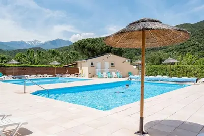 Image de ZEcamping 3 étoiles piscine chauffée mobil-home Tv clim 27m2