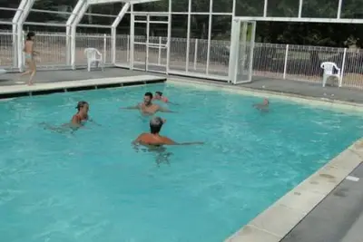 Image de ZEcamping 3* piscine couverte mobil-home Tv Bbq 27m2