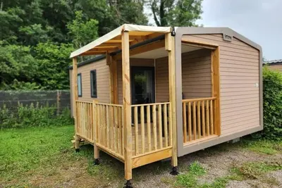 Image de ZEcamping 3* animaux acceptés locatif Tv clim 23m2 4 pers