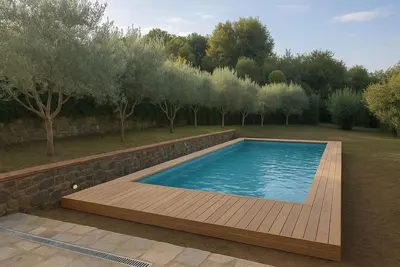 Image de Appartement « Casa La Corte » avec piscine privée, Wi-Fi et climatisation
