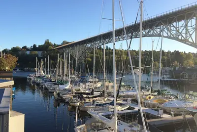 Image de Cozy 1-bedroom studio in fantastic Seattle with Ac and access to garden oasis