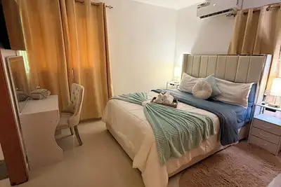 Image de 2-bedroom apartment in tranquil Santo Domingo Este with Ac