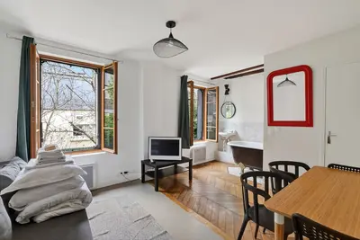 Image de Premium 1br flat with direct access to the Rer B