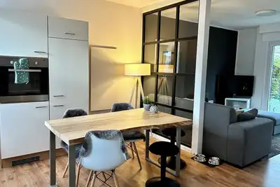 Image de Stylish vacation home with garden in the center of Olsberg