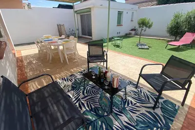 Image de Maison Canetoise 2 chambres, climatisation, parking, proche plage